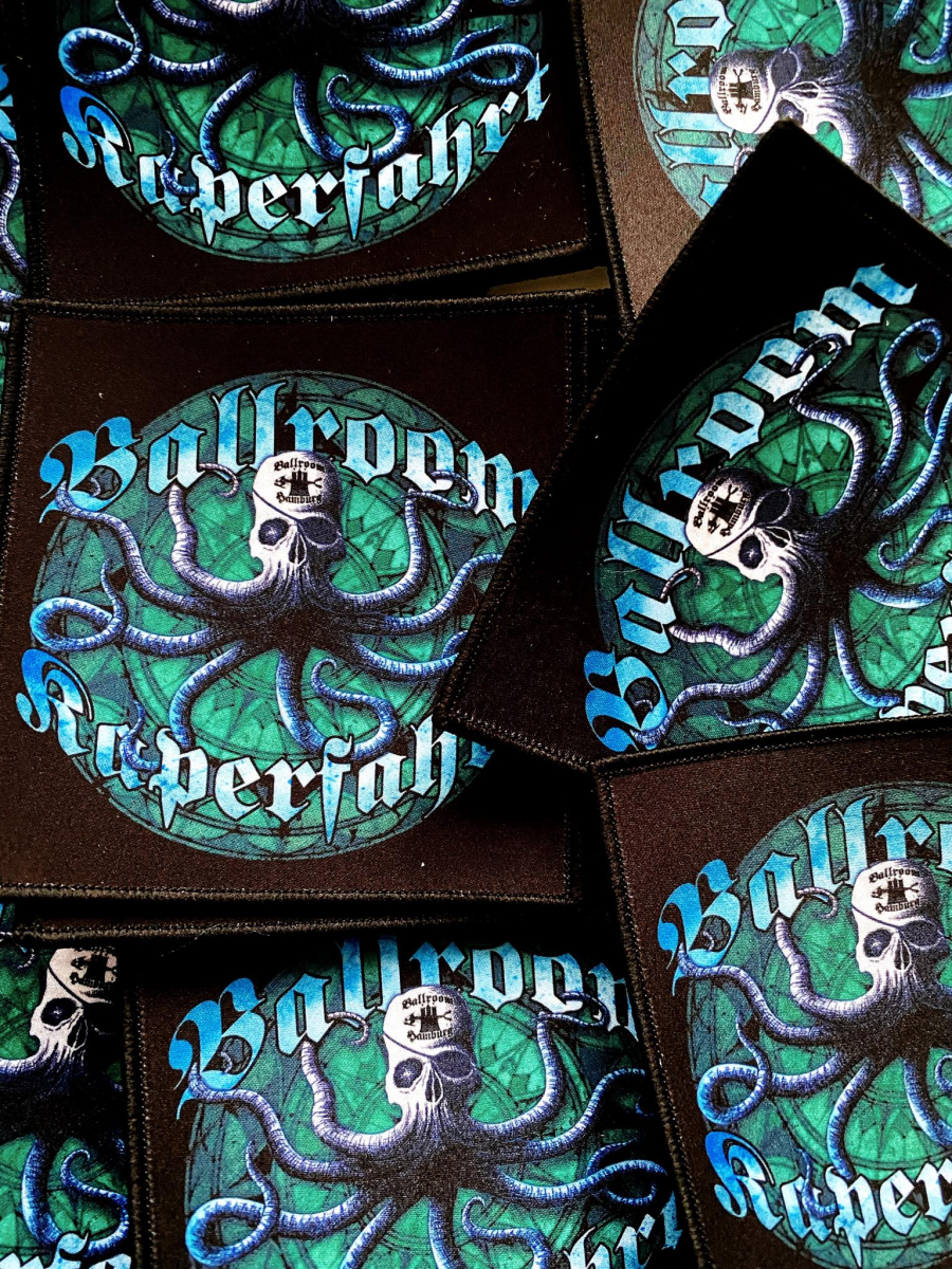 Ballroom Hamburg Kaperfahrt Patch 10x10cm